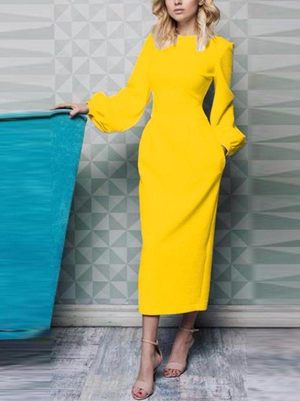 Long-sleeved Elegant Women's Suits Dress - Midi Dresses - INS | Online Fashion Free Shipping Clothing, Dresses, Tops, Shoes - 20/07/2021 - 30-40 - color-black