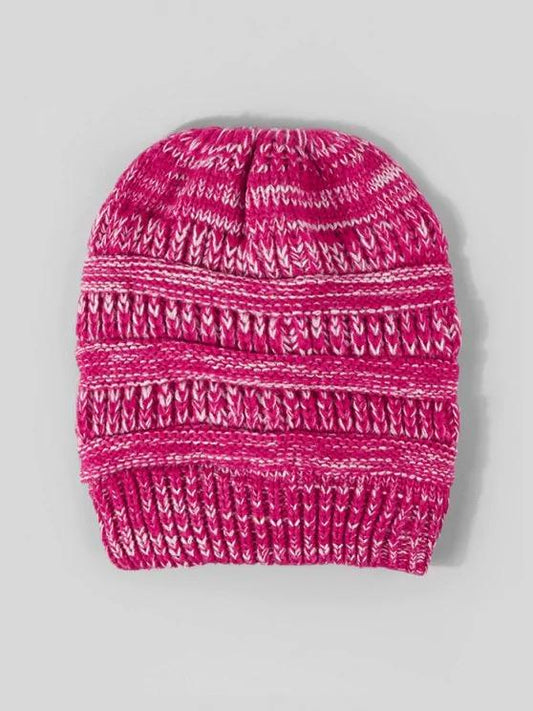 Mixed Color Knitted Hat - INS | Online Fashion Free Shipping Clothing, Dresses, Tops, Shoes