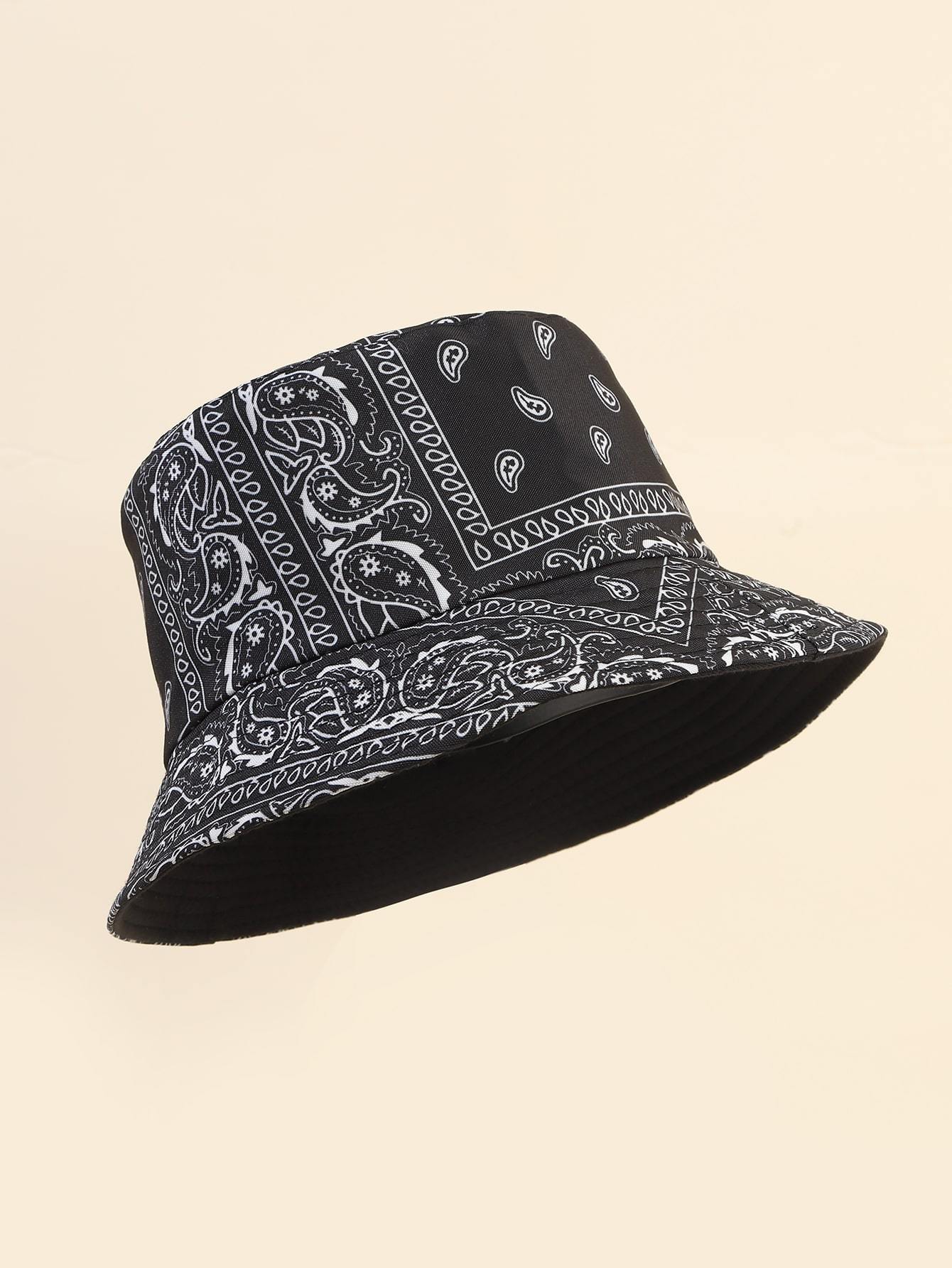Paisley Print Bucket Hat - INS | Online Fashion Free Shipping Clothing, Dresses, Tops, Shoes