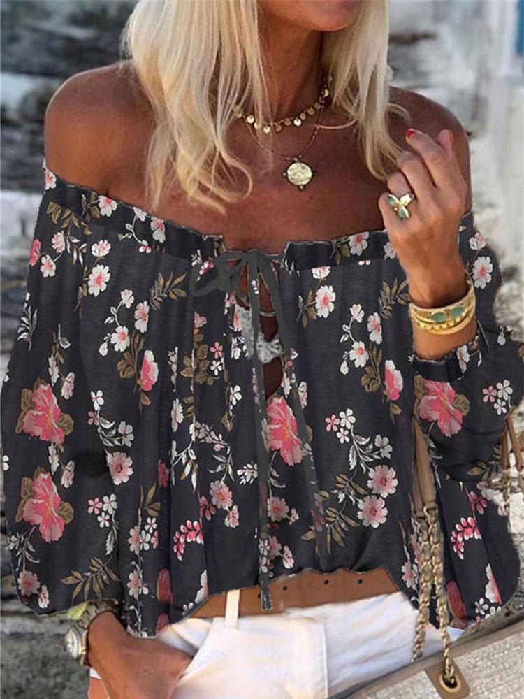 Popular Leopard Print Long-sleeved Blouse - Blouses - INS | Online Fashion Free Shipping Clothing, Dresses, Tops, Shoes - 05/06/2021 - BLO2106050013 - Blouses