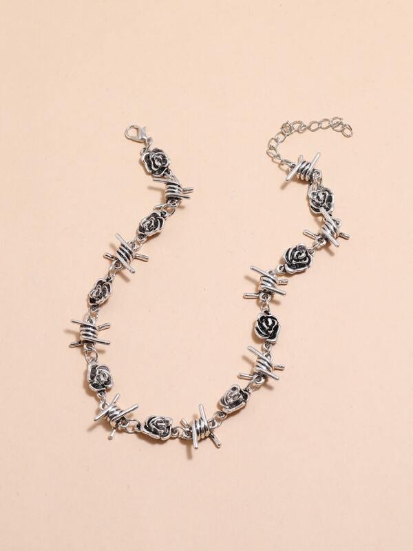 Rose Decor Choker - INS | Online Fashion Free Shipping Clothing, Dresses, Tops, Shoes
