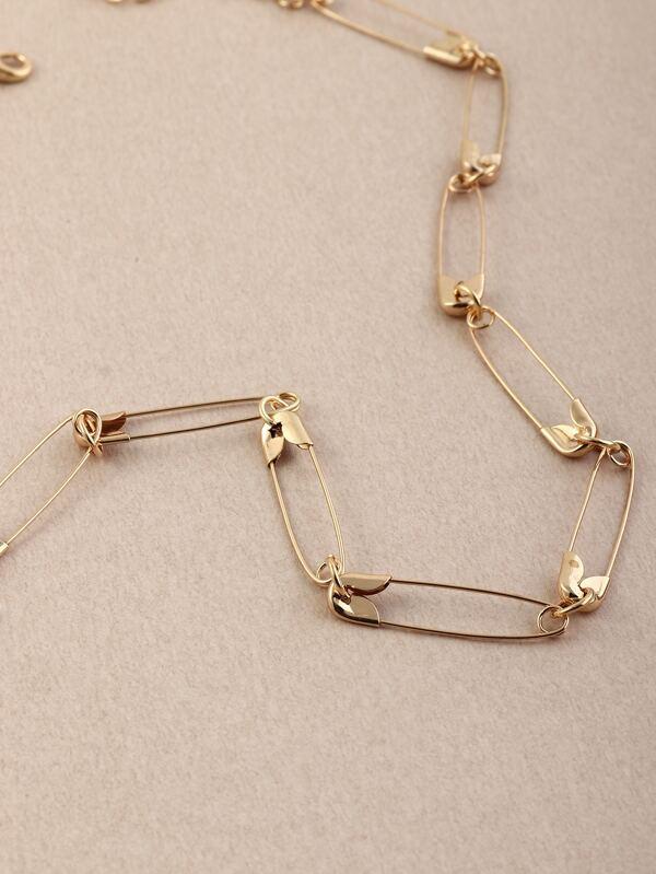 Safety Pin Decor Necklace - INS | Online Fashion Free Shipping Clothing, Dresses, Tops, Shoes