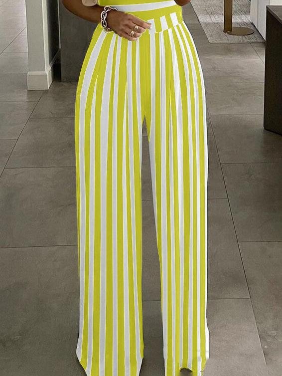 Sleeveless Striped Casual Jumpsuit - Jumpsuits & Rompers - INS | Online Fashion Free Shipping Clothing, Dresses, Tops, Shoes - 01/07/2021 - 30-40 - Bottoms