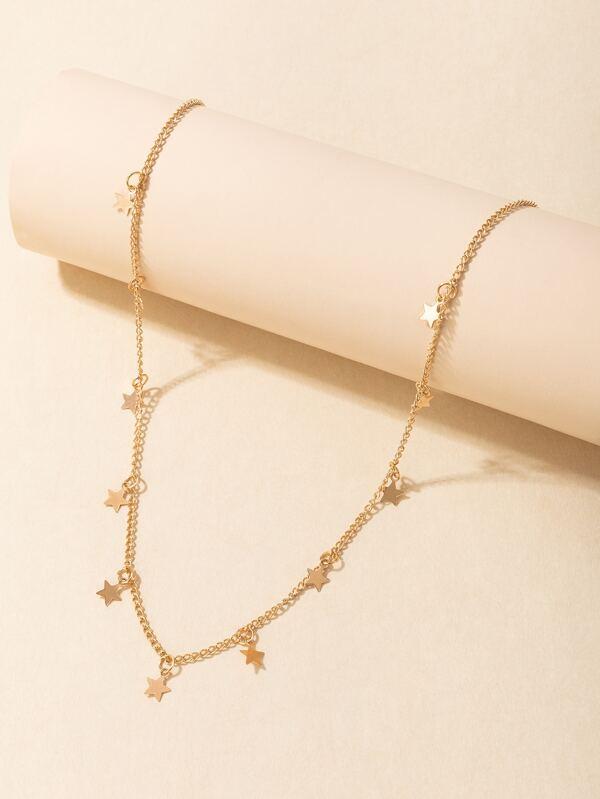 Star Tassel Charm Necklace - INS | Online Fashion Free Shipping Clothing, Dresses, Tops, Shoes