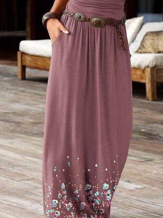 Tube Top Sleeveless Off-the-shoulder Dress - Maxi Dresses - INS | Online Fashion Free Shipping Clothing, Dresses, Tops, Shoes - 20-30 - 28/06/2021 - color-black