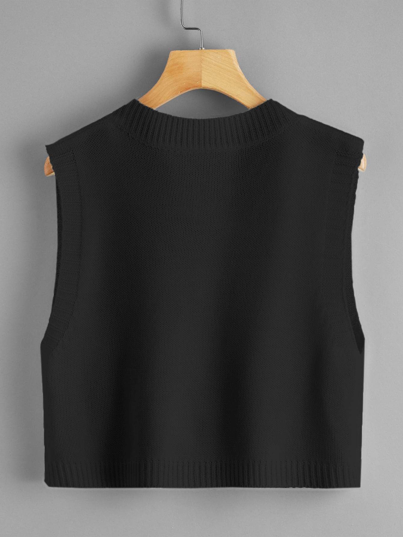 V-neck Classic Sweater Vest - INS | Online Fashion Free Shipping Clothing, Dresses, Tops, Shoes