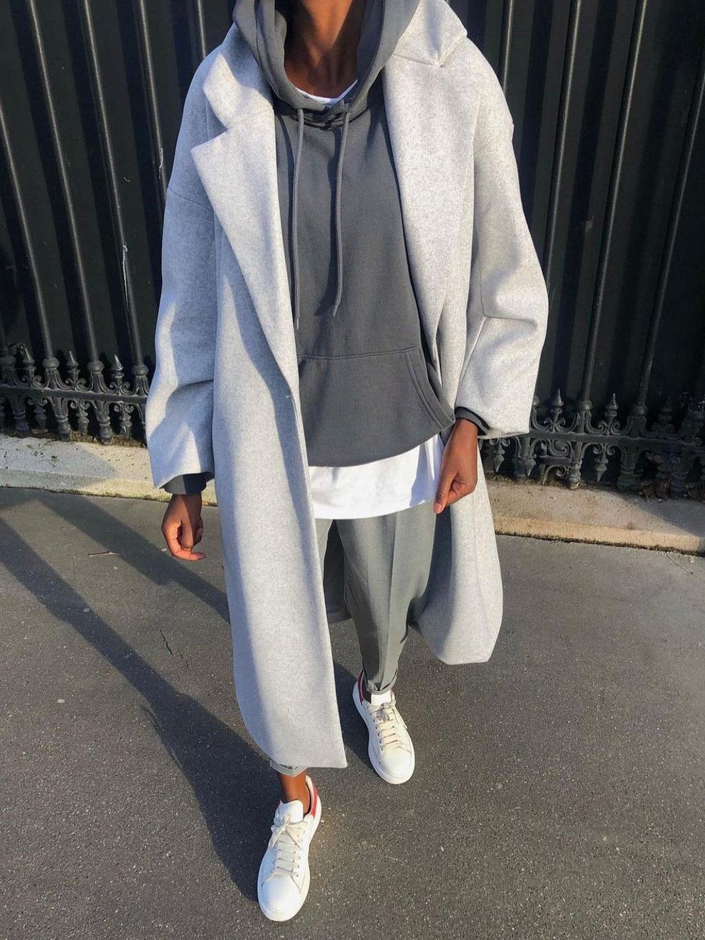Women's Coats Lapel Solid Pocket Button Long Woolen Coat - Coats & Jackets - Instastyled | Online Fashion Free Shipping Clothing, Dresses, Tops, Shoes - 07/12/2021 - COA2112071347 - Coats & Jackets