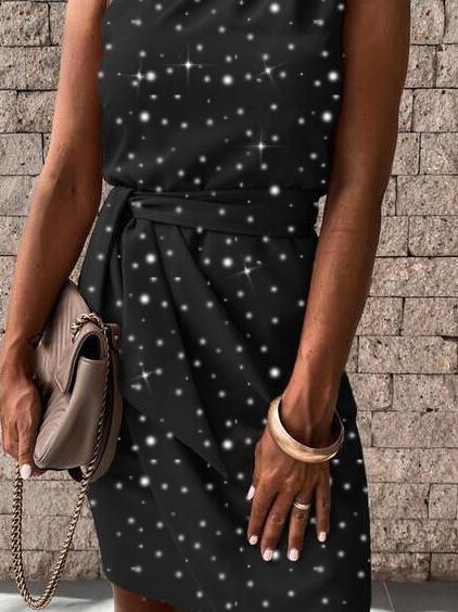 Women's Dresses Shiny Sleeveless Strapless Tight Dress - Midi Dresses - INS | Online Fashion Free Shipping Clothing, Dresses, Tops, Shoes - 18/09/2021 - 30-40 - Category_Midi Dresses
