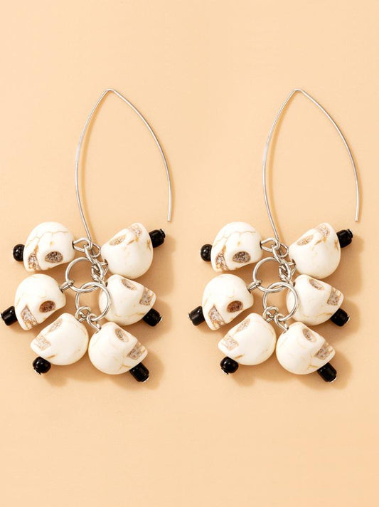 Women's Earrings Halloween Multiple Skull Earrings - Earrings - INS | Online Fashion Free Shipping Clothing, Dresses, Tops, Shoes - 07/09/2021 - Accs & Jewelry - color-one-set5-pcs