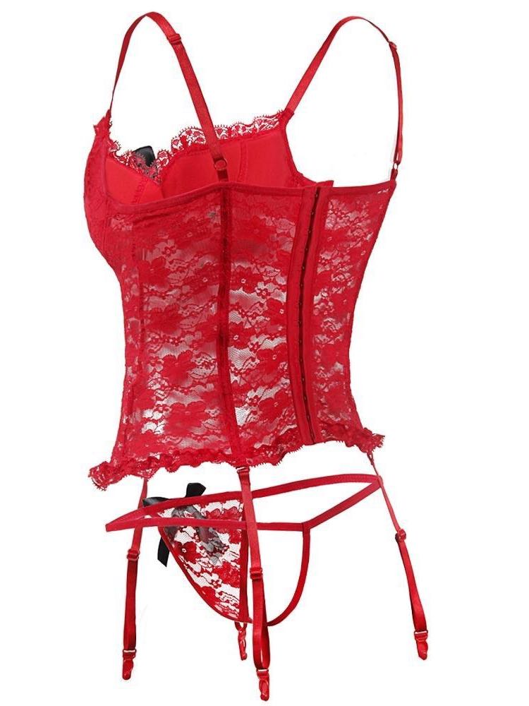 Women's Sexy Lace Transparent Bowknot Lingerie - INS | Online Fashion Free Shipping Clothing, Dresses, Tops, Shoes