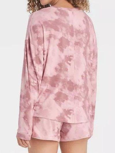 Women's Tie-Dye Pajama Set - Pajamas - INS | Online Fashion Free Shipping Clothing, Dresses, Tops, Shoes - 03/03/2021 - L - M
