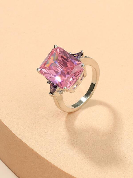 Zircon Decor Ring - INS | Online Fashion Free Shipping Clothing, Dresses, Tops, Shoes