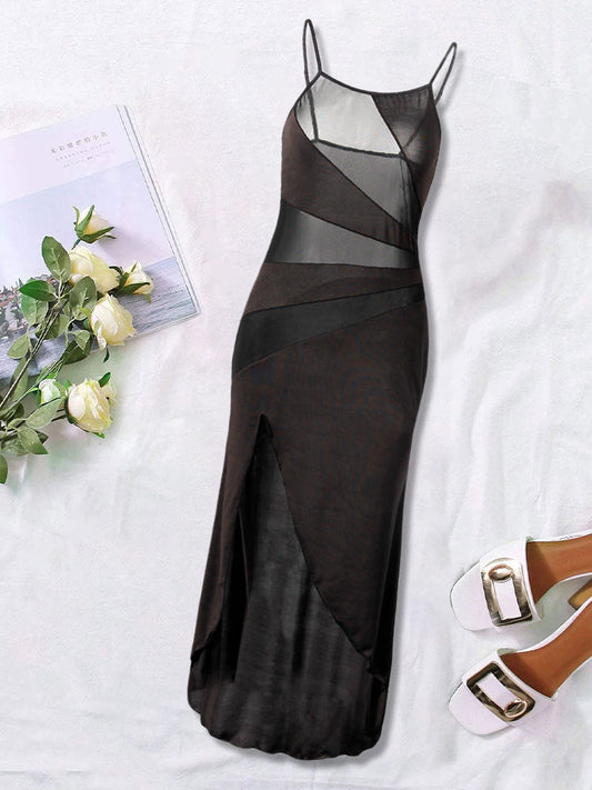 Lace Silky Sling Nightdress