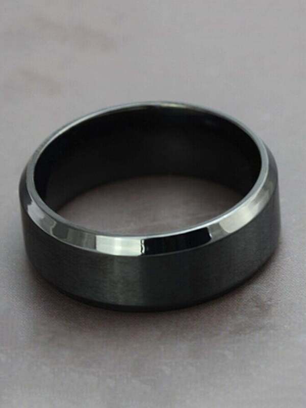 Frosted Titanium Steel Ring