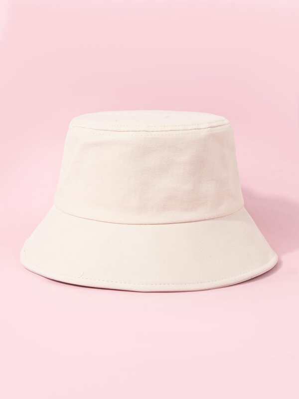 Cartoon Embroidery Bucket Hat CAT