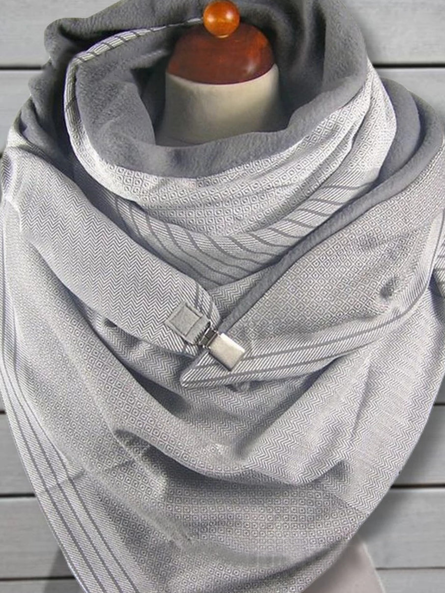 Women's Scarfs Thicken Warm Solid Fashion Shawl Scarf