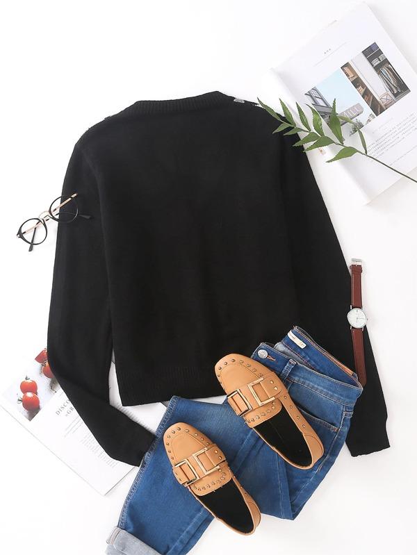 Argyle Graphic Button Up Cardigan - INS | Online Fashion Free Shipping Clothing, Dresses, Tops, Shoes