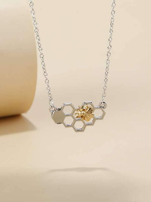 Bee Hive Decor Necklace - INS | Online Fashion Free Shipping Clothing, Dresses, Tops, Shoes