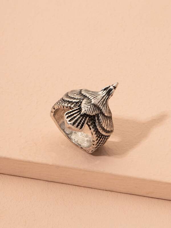 Bird Engraved Ring - INS | Online Fashion Free Shipping Clothing, Dresses, Tops, Shoes