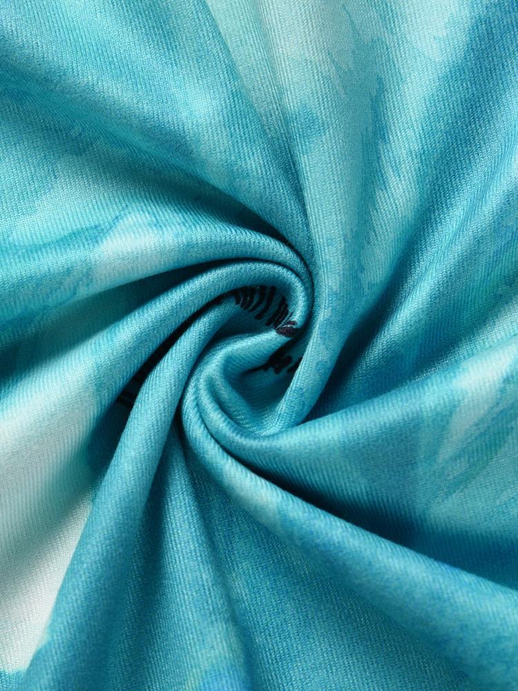 Bohemian Color Block Sling Dress - Maxi Dresses - INS | Online Fashion Free Shipping Clothing, Dresses, Tops, Shoes - 21/06/2021 - 30-40 - color-blue
