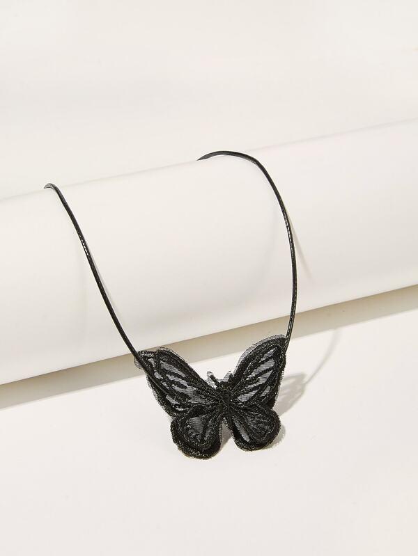 Butterfly Decor Choker 1pc - INS | Online Fashion Free Shipping Clothing, Dresses, Tops, Shoes