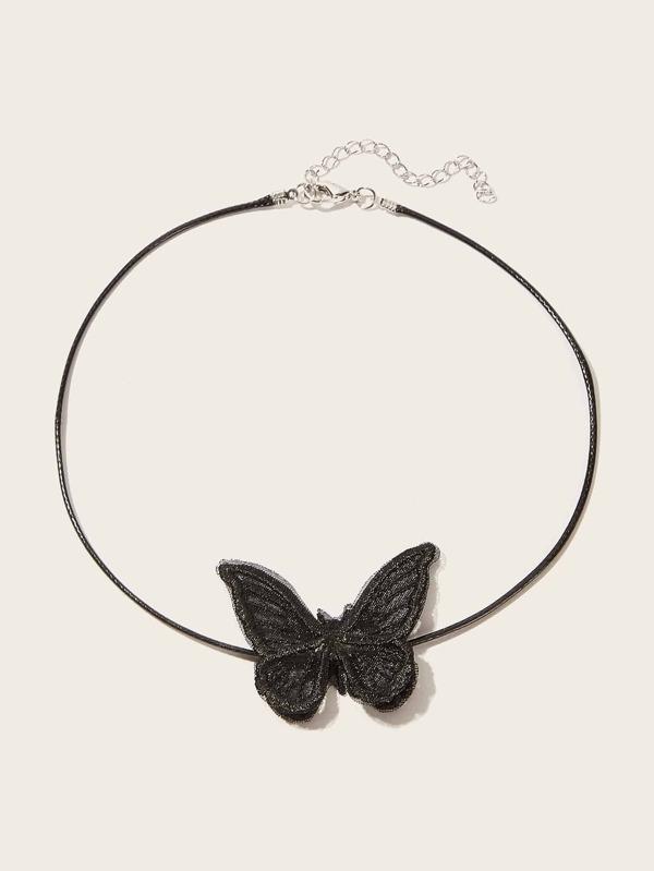 Butterfly Decor Choker 1pc - INS | Online Fashion Free Shipping Clothing, Dresses, Tops, Shoes