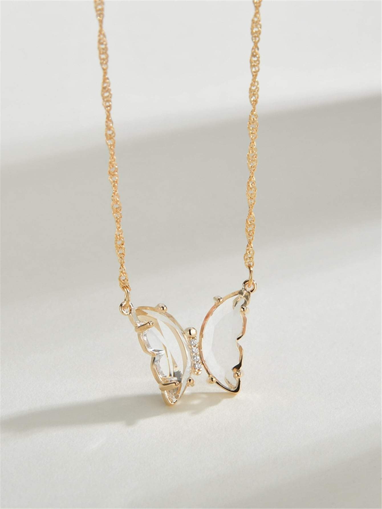 Butterfly Decor Necklace - INS | Online Fashion Free Shipping Clothing, Dresses, Tops, Shoes