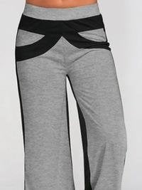 Casual Contrast Long Wide-leg Pants - Pants - INS | Online Fashion Free Shipping Clothing, Dresses, Tops, Shoes - 18/06/2021 - 20-30 - Bottoms