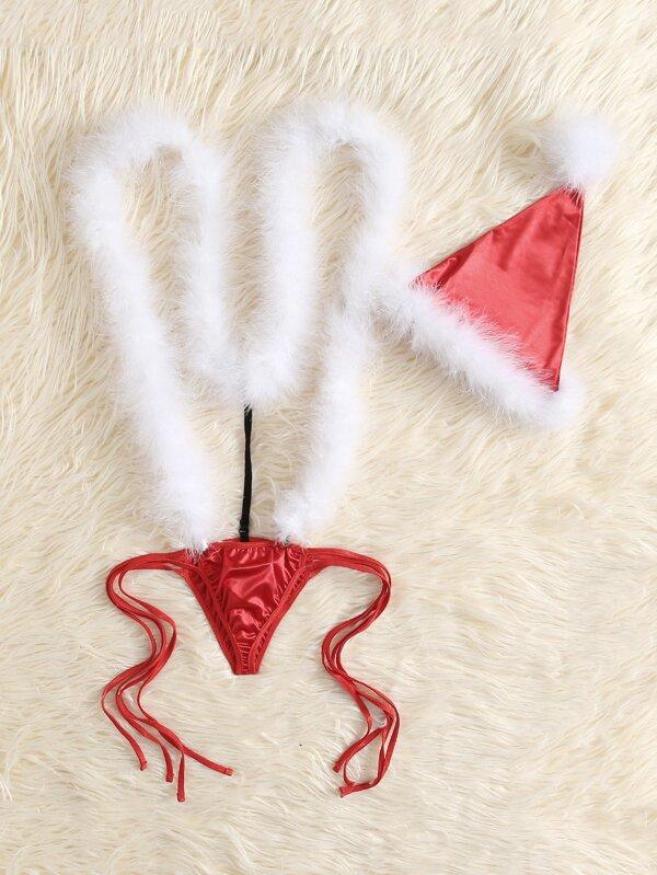 Christmas Costume With Hat - INS | Online Fashion Free Shipping Clothing, Dresses, Tops, Shoes