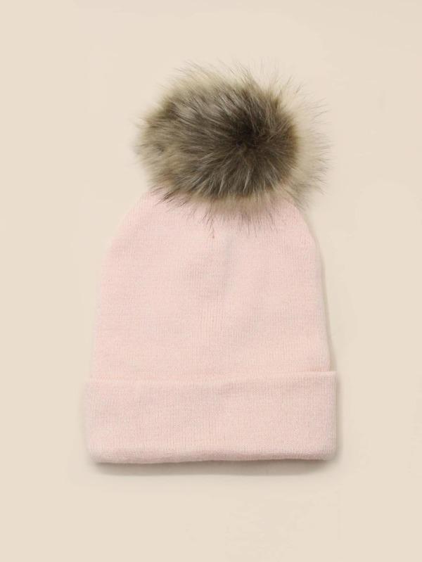Christmas Present & Pom Pom Decor Beanie - INS | Online Fashion Free Shipping Clothing, Dresses, Tops, Shoes
