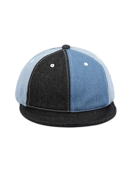 Colorblock Denim Baseball Cap - INS | Online Fashion Free Shipping Clothing, Dresses, Tops, Shoes