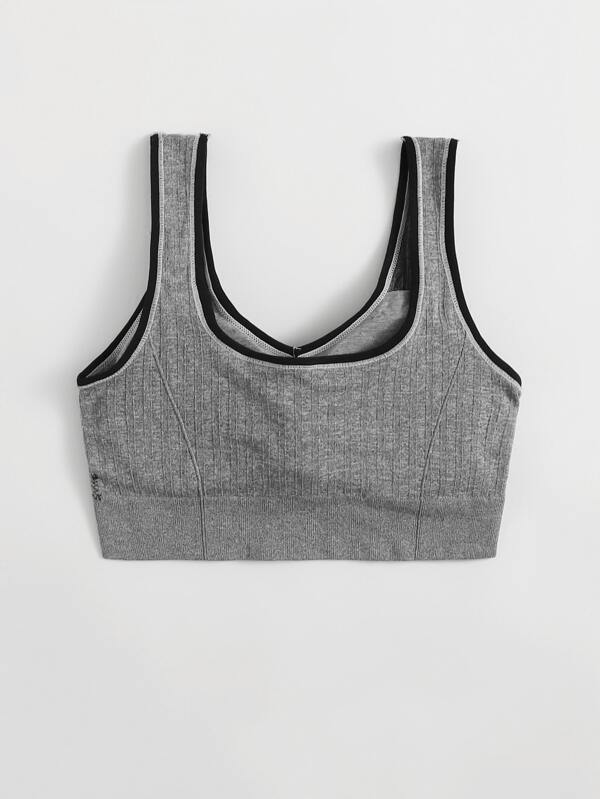 Contrast Binding Bralette - INS | Online Fashion Free Shipping Clothing, Dresses, Tops, Shoes