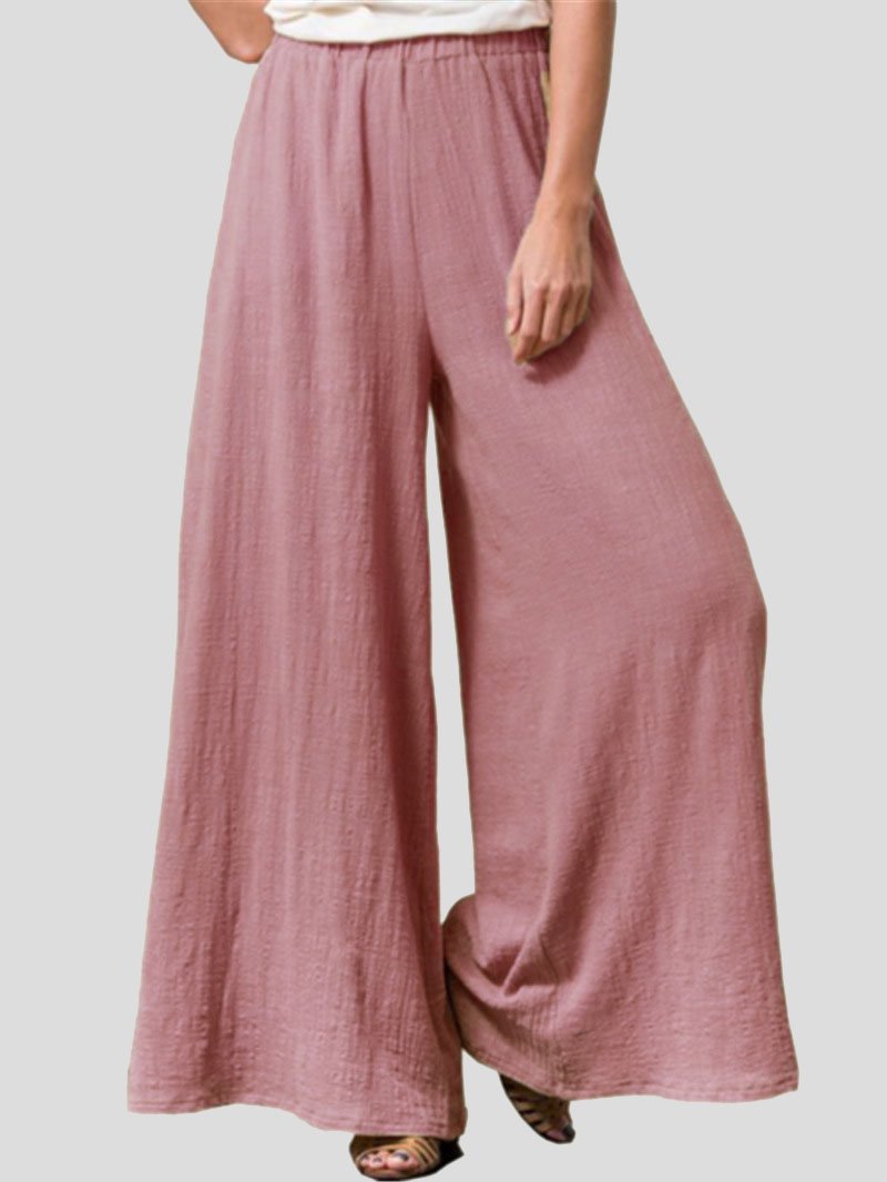 Cotton And Linen Loose Wide-Leg Casual Pants - Pants - INS | Online Fashion Free Shipping Clothing, Dresses, Tops, Shoes - 17/07/2021 - 20-30 - Bottom