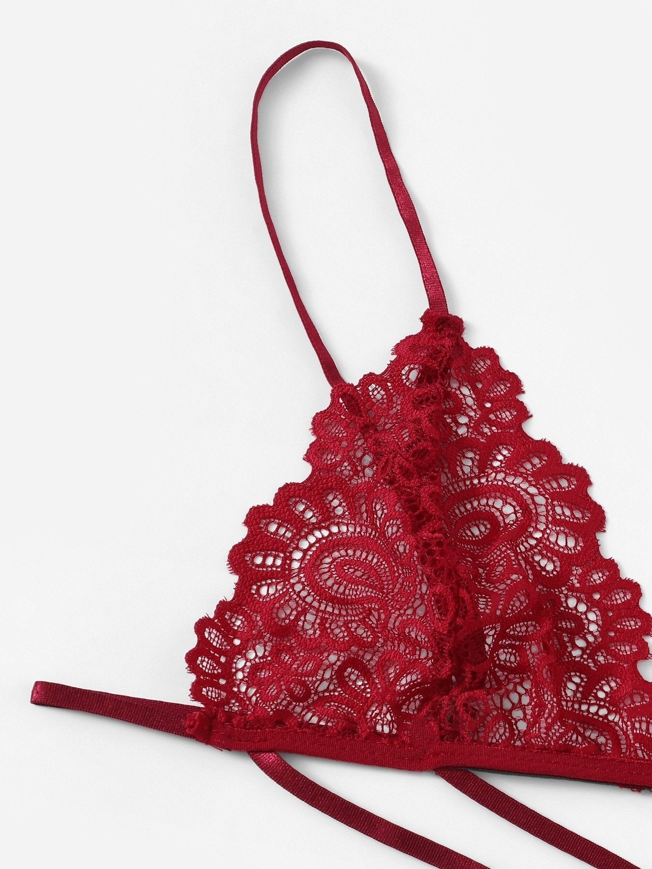 Criss Cross Ladder Cut-Out Lingerie Set - INS | Online Fashion Free Shipping Clothing, Dresses, Tops, Shoes