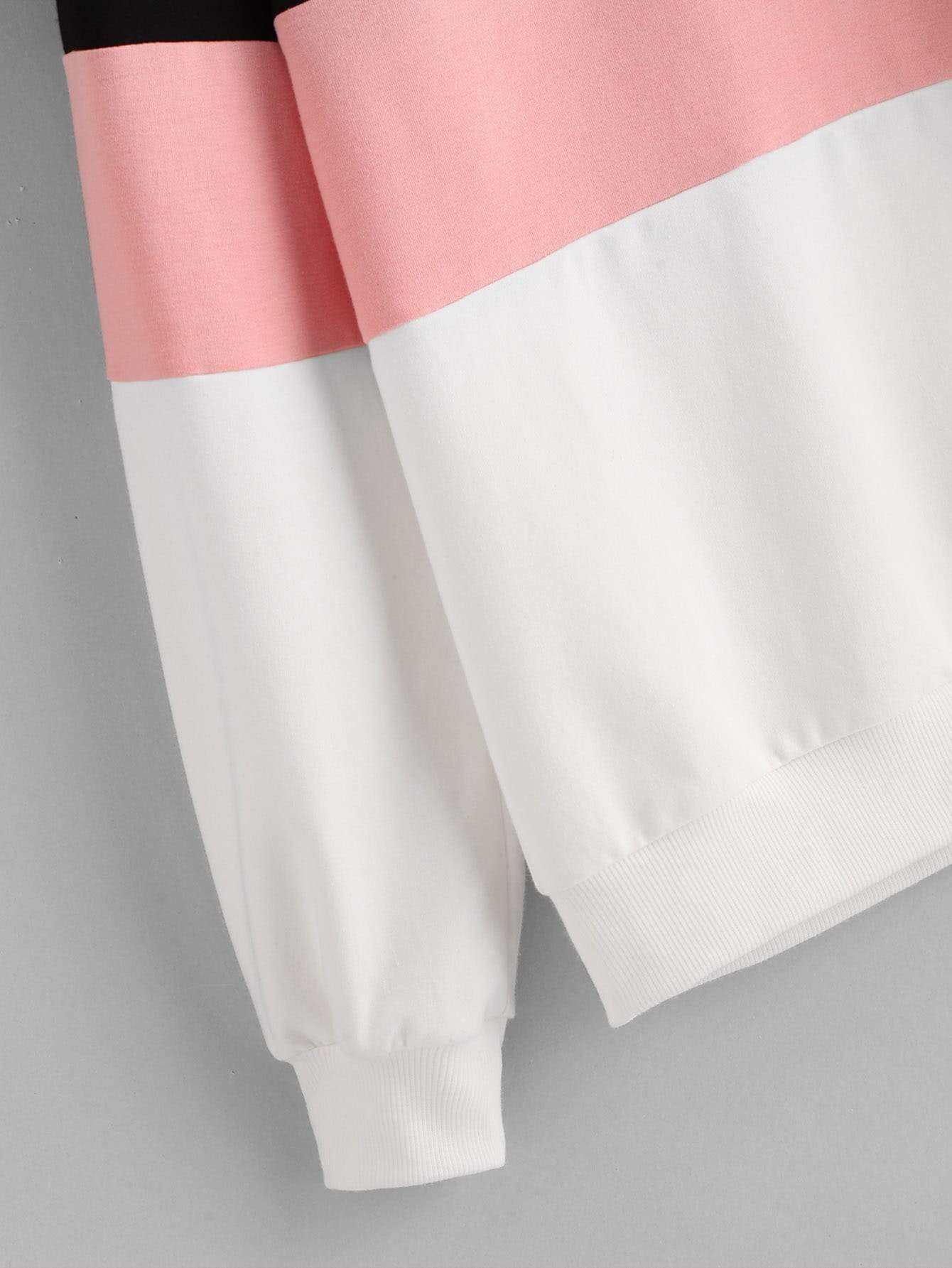 Cut And Sew Pullover - INS | Online Fashion Free Shipping Clothing, Dresses, Tops, Shoes