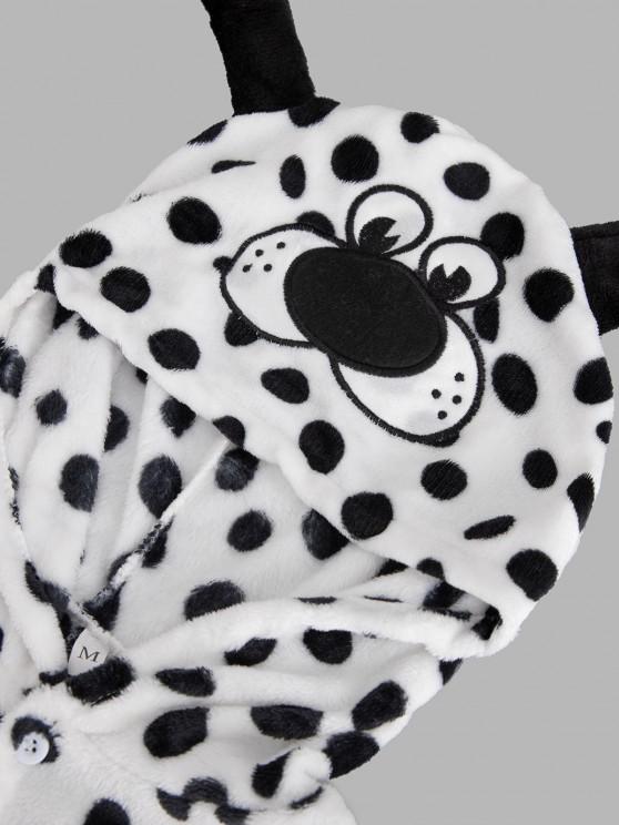 Dalmatian Dog Plush Button Through Costume Pajama Onesie - INS | Online Fashion Free Shipping Clothing, Dresses, Tops, Shoes