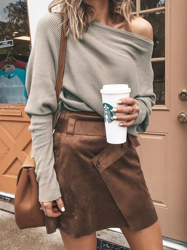 Elegant One-shoulder Bat Sleeve T-shirt - T-shirts - INS | Online Fashion Free Shipping Clothing, Dresses, Tops, Shoes - 10-20 - 21/06/2021 - color-black