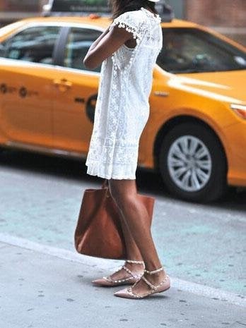 Elegant Solid Color Lace Sleeveless Dress - Mini Dresses - INS | Online Fashion Free Shipping Clothing, Dresses, Tops, Shoes - 05/06/2021 - Color_White - DRE2106050072