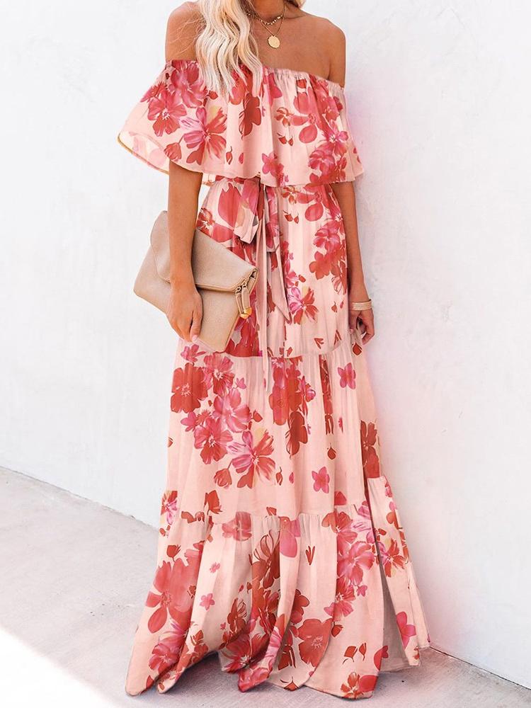 Fashion Gradient Tube Up Mopping Dress - Maxi Dresses - INS | Online Fashion Free Shipping Clothing, Dresses, Tops, Shoes - 06/07/2021 - 30-40 - color-multi