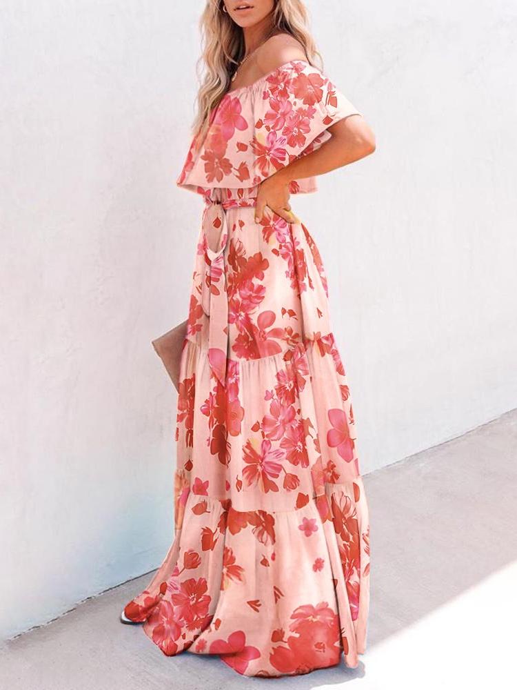 Fashion Gradient Tube Up Mopping Dress - Maxi Dresses - INS | Online Fashion Free Shipping Clothing, Dresses, Tops, Shoes - 06/07/2021 - 30-40 - color-multi