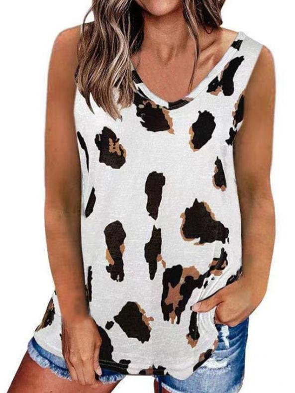 Fashion Solid Spot Print V-neck Top - INS | Online Fashion Free Shipping Clothing, Dresses, Tops, Shoes - 19/05/2021 - Color_Black - Color_Gray