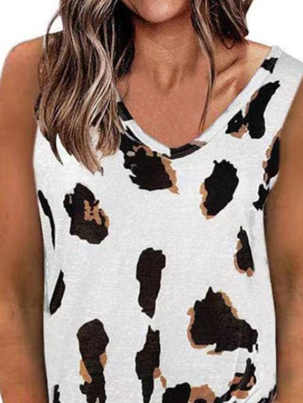 Fashion Solid Spot Print V-neck Top - INS | Online Fashion Free Shipping Clothing, Dresses, Tops, Shoes - 19/05/2021 - Color_Black - Color_Gray