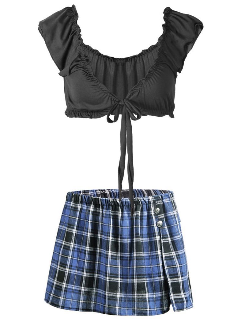 Female Plaid Skirt Underwear - INS | Online Fashion Free Shipping Clothing, Dresses, Tops, Shoes