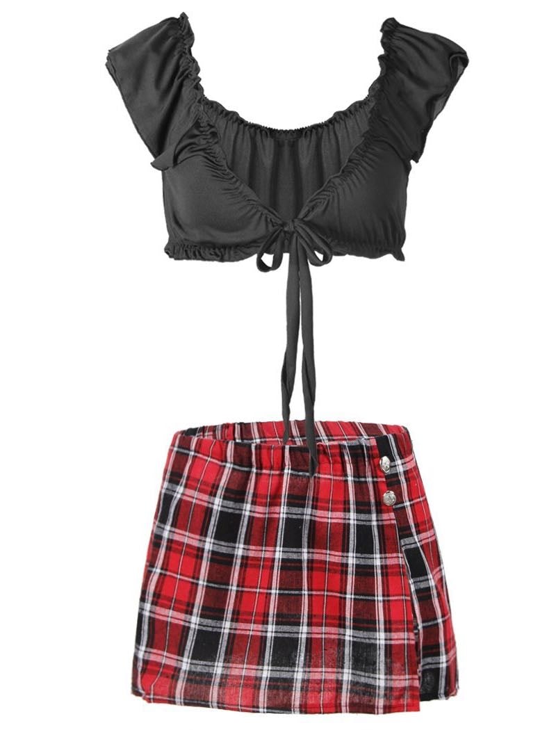 Female Plaid Skirt Underwear - INS | Online Fashion Free Shipping Clothing, Dresses, Tops, Shoes