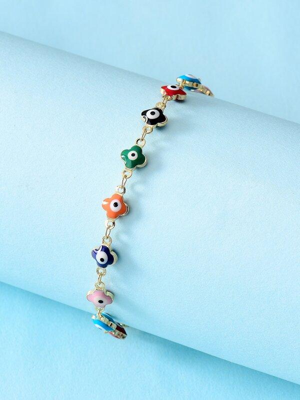 Floral Decor Bracelet - INS | Online Fashion Free Shipping Clothing, Dresses, Tops, Shoes