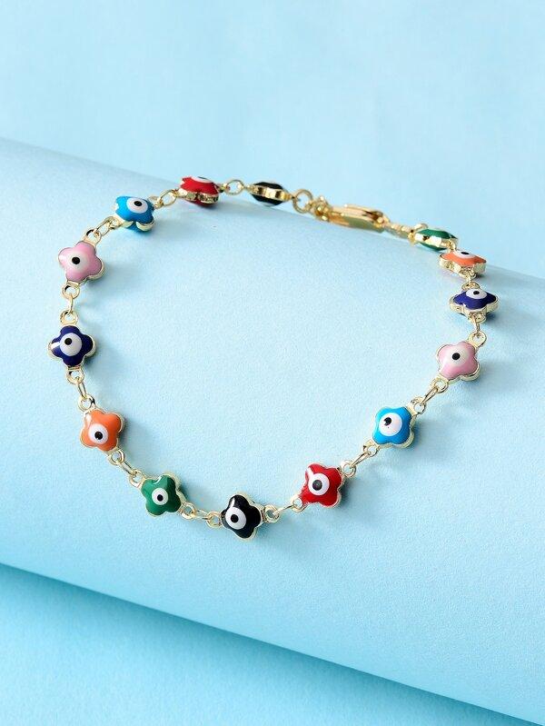 Floral Decor Bracelet - INS | Online Fashion Free Shipping Clothing, Dresses, Tops, Shoes