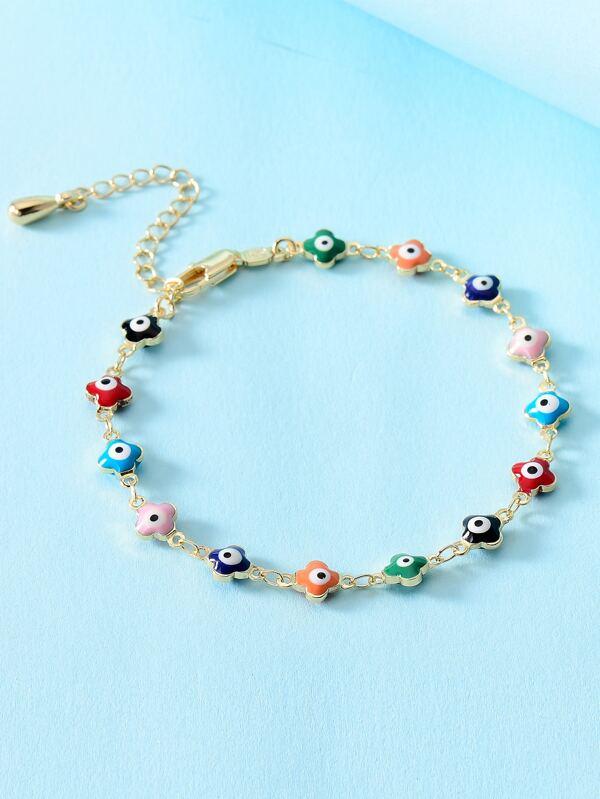 Floral Decor Bracelet - INS | Online Fashion Free Shipping Clothing, Dresses, Tops, Shoes