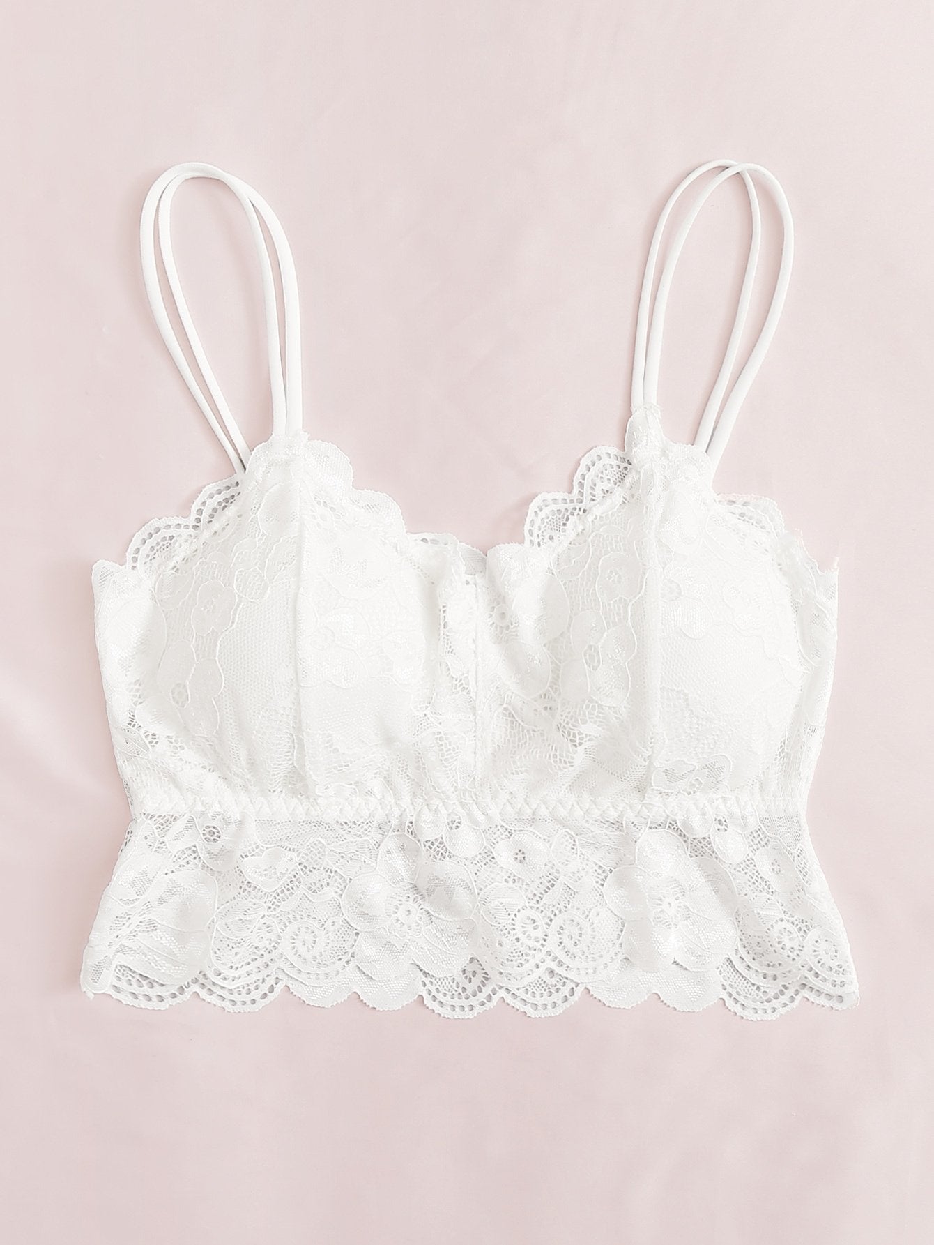Floral Lace Bralette - INS | Online Fashion Free Shipping Clothing, Dresses, Tops, Shoes