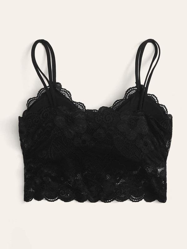 Floral Lace Bralette - INS | Online Fashion Free Shipping Clothing, Dresses, Tops, Shoes