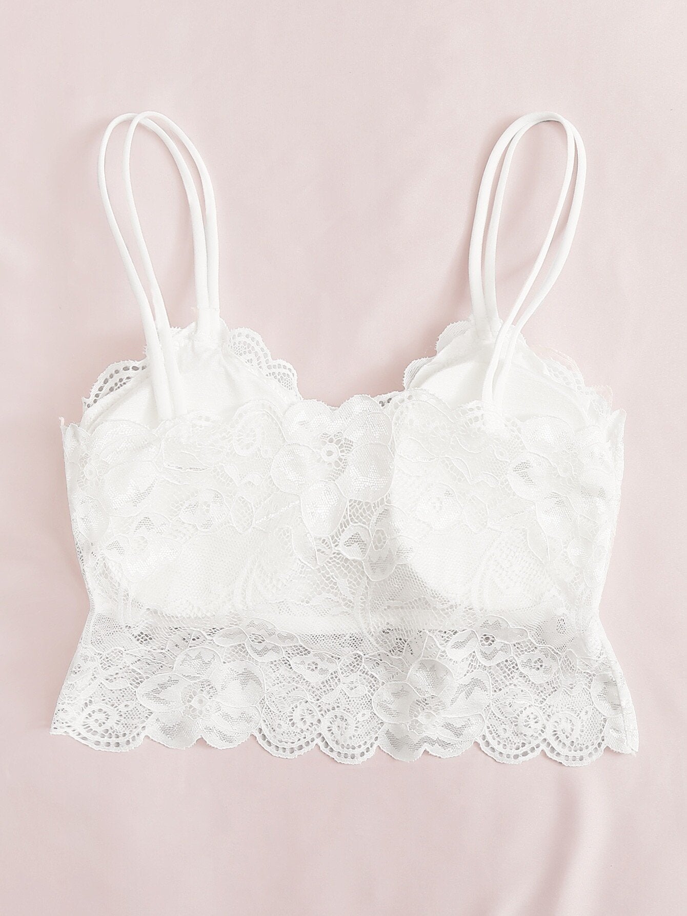 Floral Lace Bralette - INS | Online Fashion Free Shipping Clothing, Dresses, Tops, Shoes
